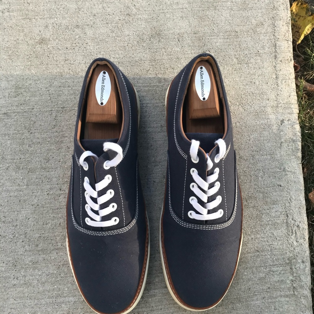 Allen Edmonds Denim Porter Sneakers 11D